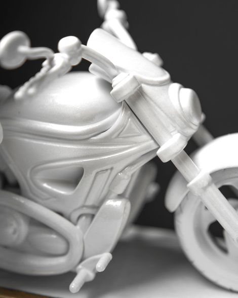 Statuette Rebellious Aries with Gold