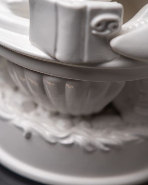 Statoette Thoughtful Cancer With Gold