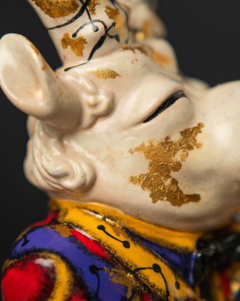 Statuette “Capricorn in the Rhythm of Jazz” — Carnival Collection