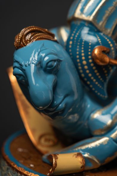 Statuette Scorpio - Blue Masquerade