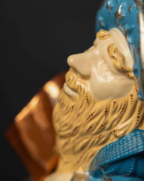 Libra Statuette – Blue Masquerade