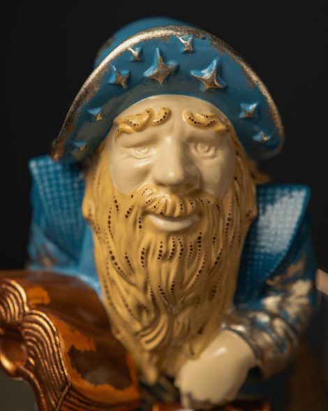 Libra Statuette – Blue Masquerade