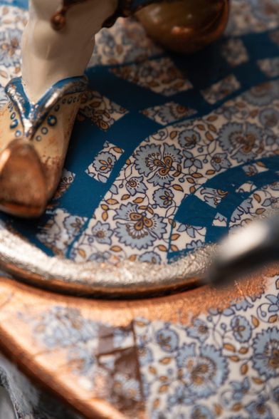 Statuette Gemini – Blue Masquerade