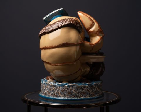 Statuette Cancer – Blue Masquerade