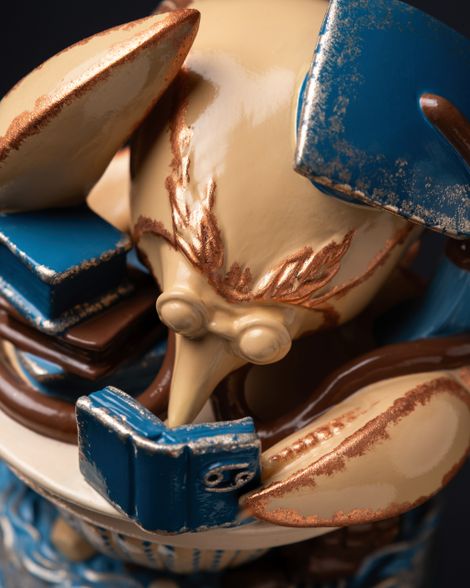 Statuette Cancer – Blue Masquerade