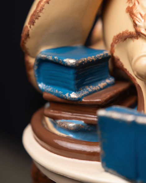 Statuette Cancer – Blue Masquerade