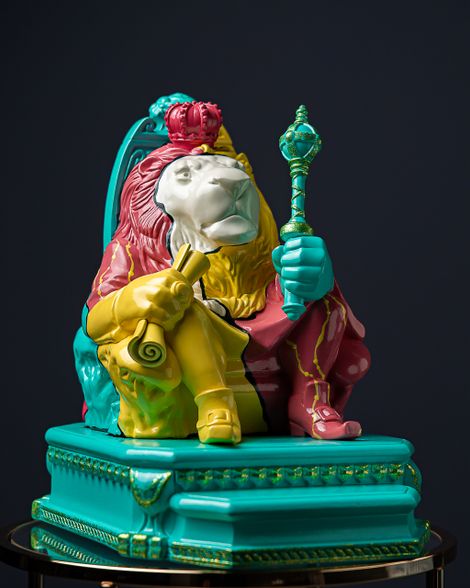 Statuette Leo – The Fool’s Theatre Zodiac