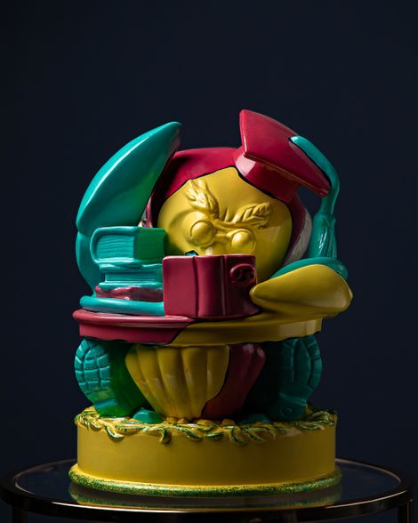 Statuette Cancer – The Fool’s Theatre Zodiac