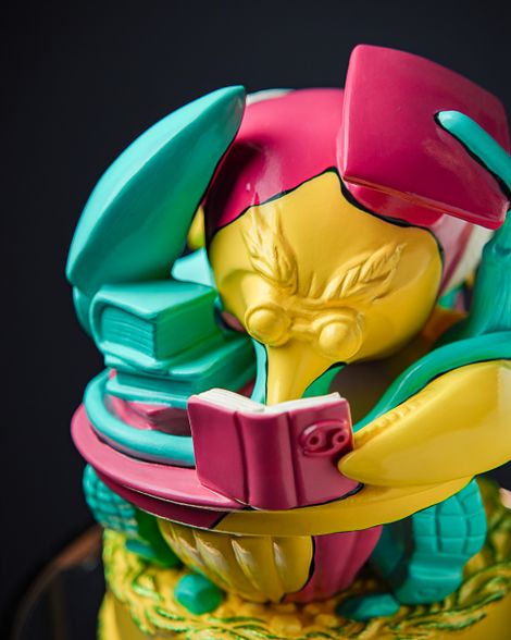 Statuette Cancer – The Fool’s Theatre Zodiac