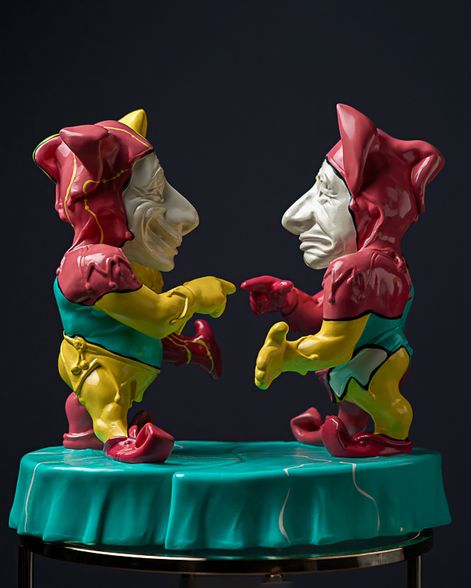 Statuette Gemini – The Fool’s Theatre Zodiac