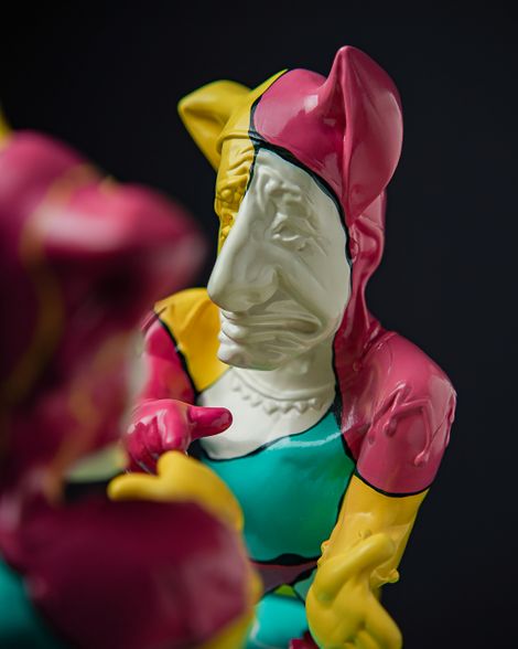 Statuette Gemini – The Fool’s Theatre Zodiac