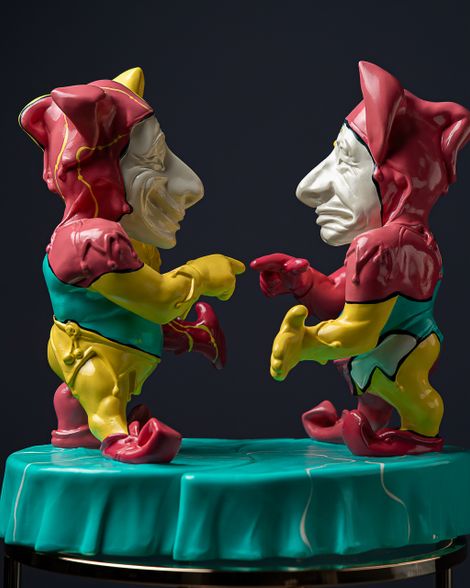 Statuette Gemini – The Fool’s Theatre Zodiac
