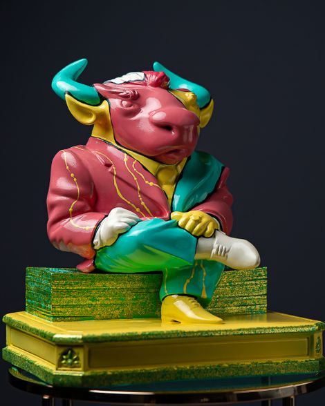 Statuette Taurus – The Fool’s Theatre Zodiac