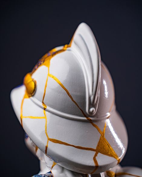 Statuette Aquarius – Zodiac Kintsugi