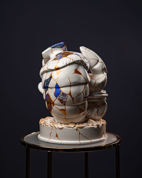 Statuette Cancer – Zodiac Kintsugi