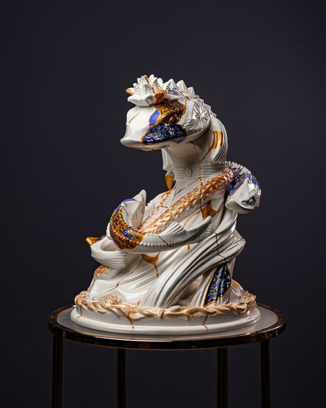 Statuette Pisces – Zodiac Kintsugi