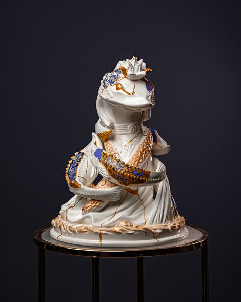 Statuette Pisces – Zodiac Kintsugi