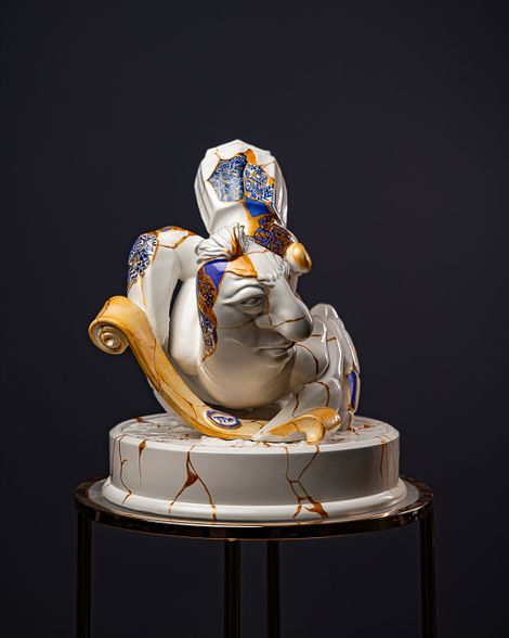 Statuette Scorpio – Zodiac Kintsugi