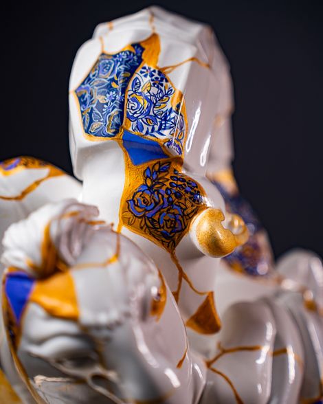 Statuette Scorpio – Zodiac Kintsugi