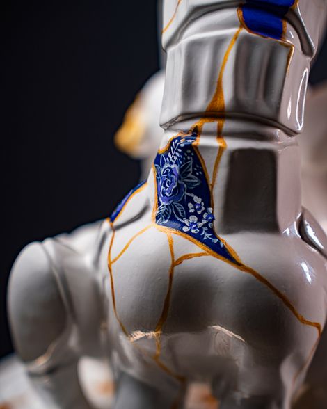 Statuette Scorpio – Zodiac Kintsugi