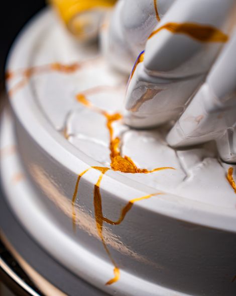 Statuette Scorpio – Zodiac Kintsugi