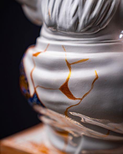 Statuette Taurus – Zodiac Kintsugi