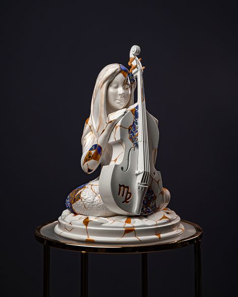 Statuette Virgo – Zodiac Kintsugi