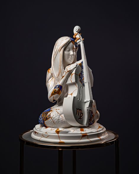 Statuette Virgo – Zodiac Kintsugi