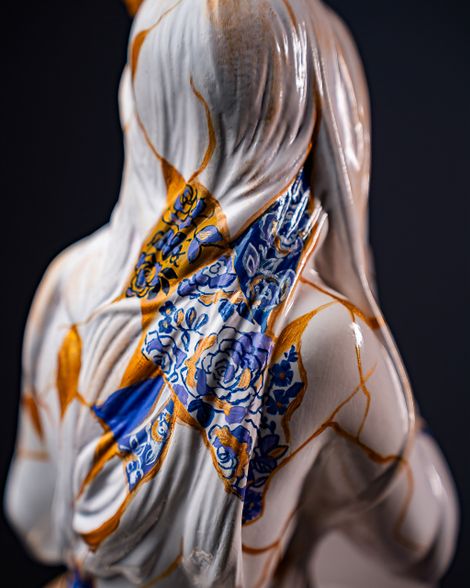 Statuette Virgo – Zodiac Kintsugi