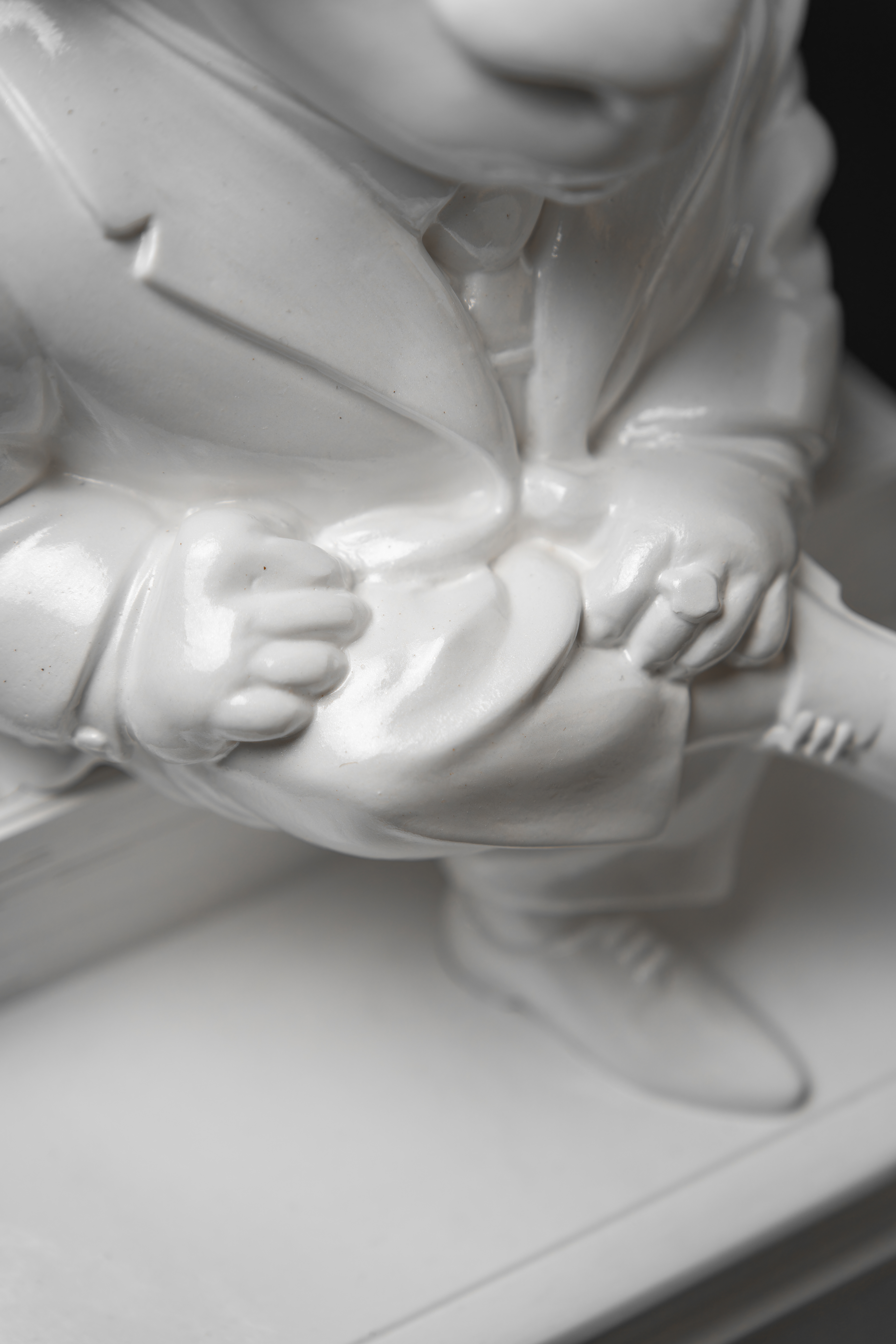 Statuette “The Important Taurus with Gold”