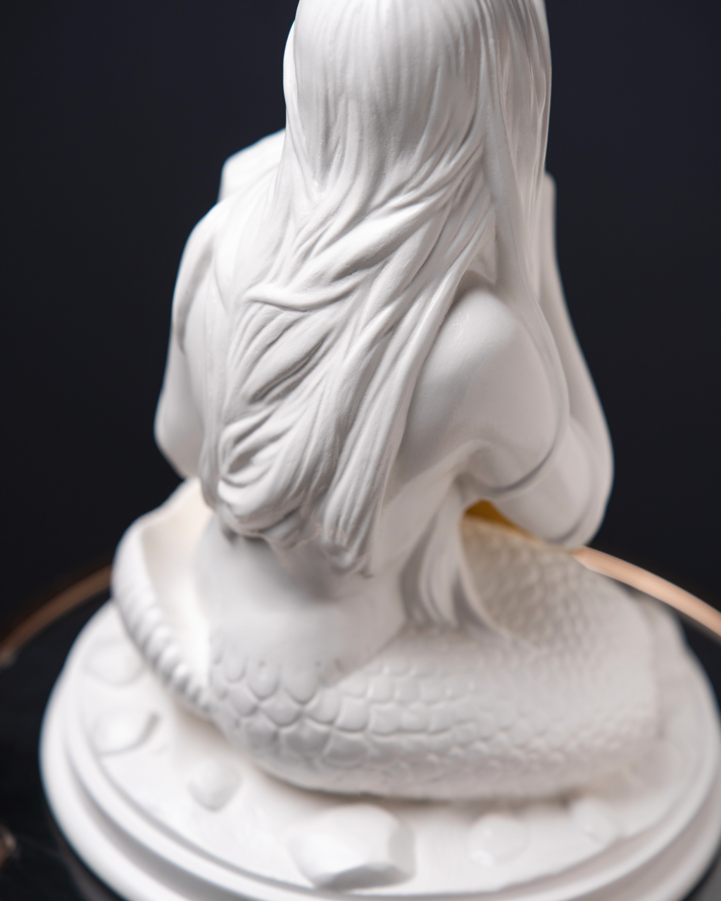 Statuette “Musical Virgo with Gold”