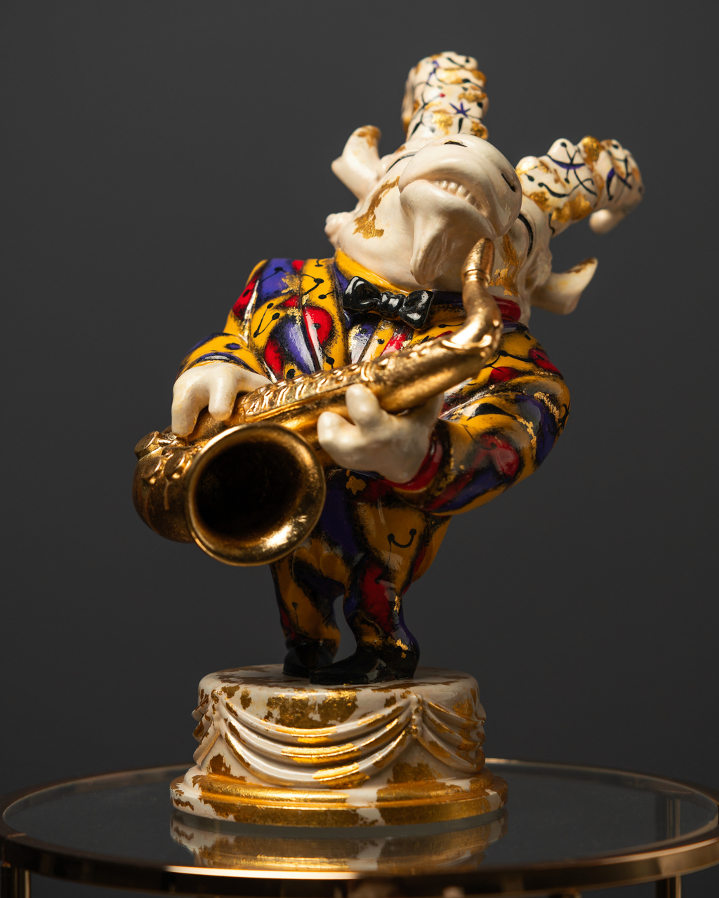 Statuette “Capricorn in the Rhythm of Jazz” — Carnival Collection