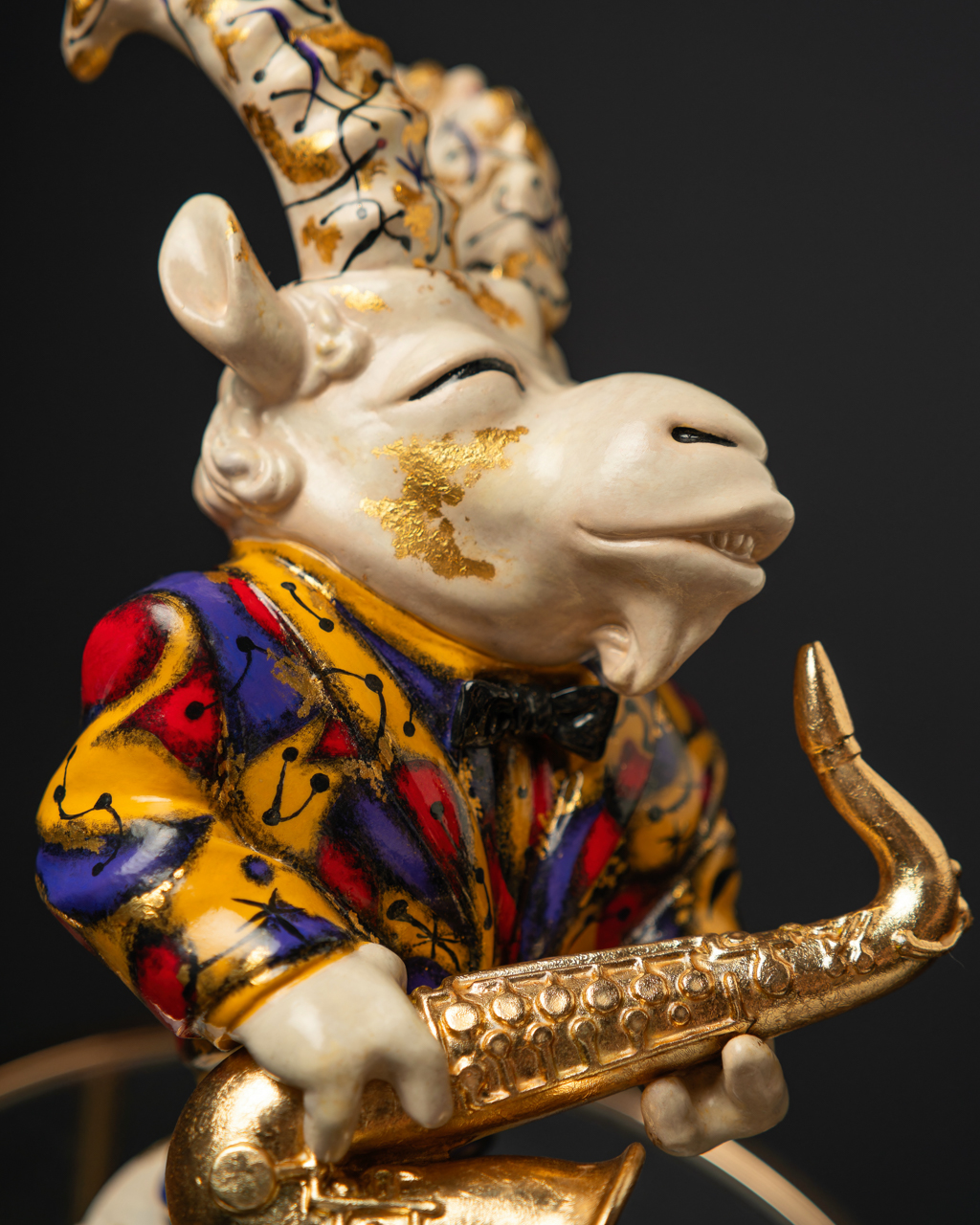 Statuette “Capricorn in the Rhythm of Jazz” — Carnival Collection