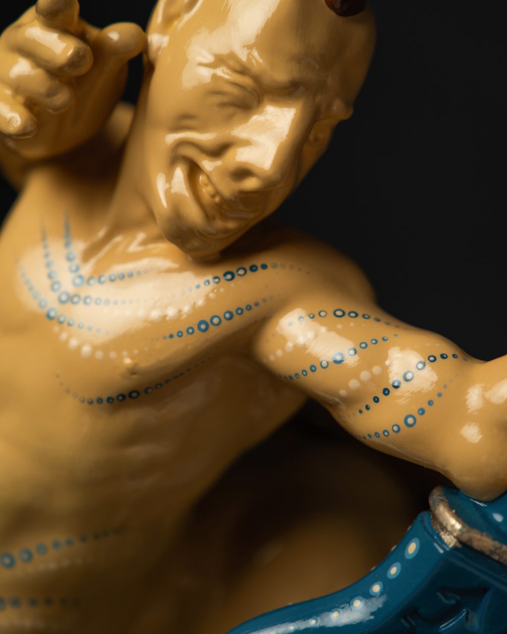 Statoette Sagittarius Blue Masquerade