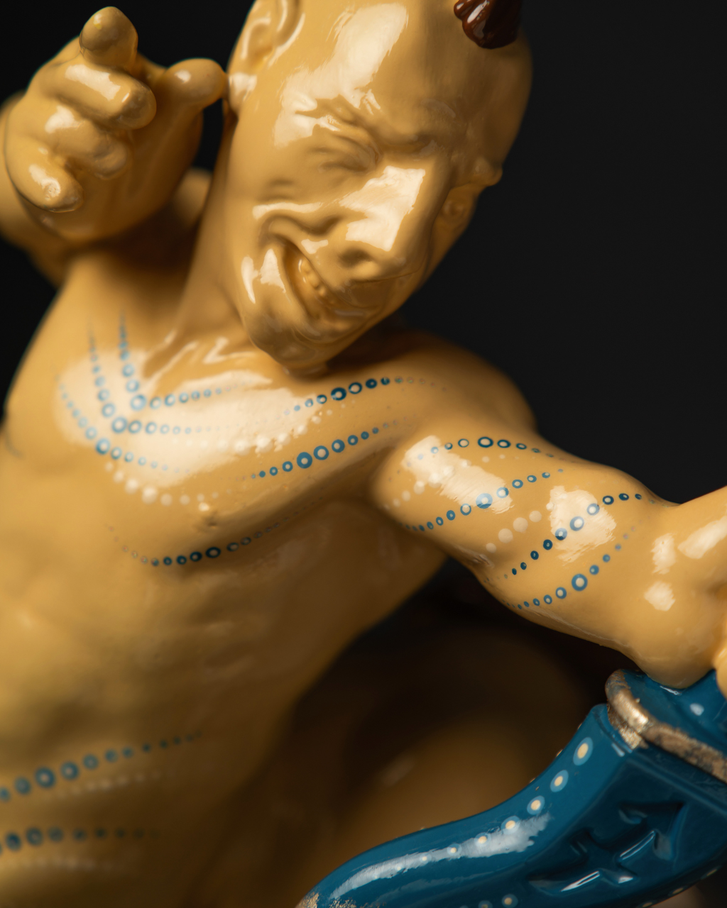 Statoette Sagittarius Blue Masquerade