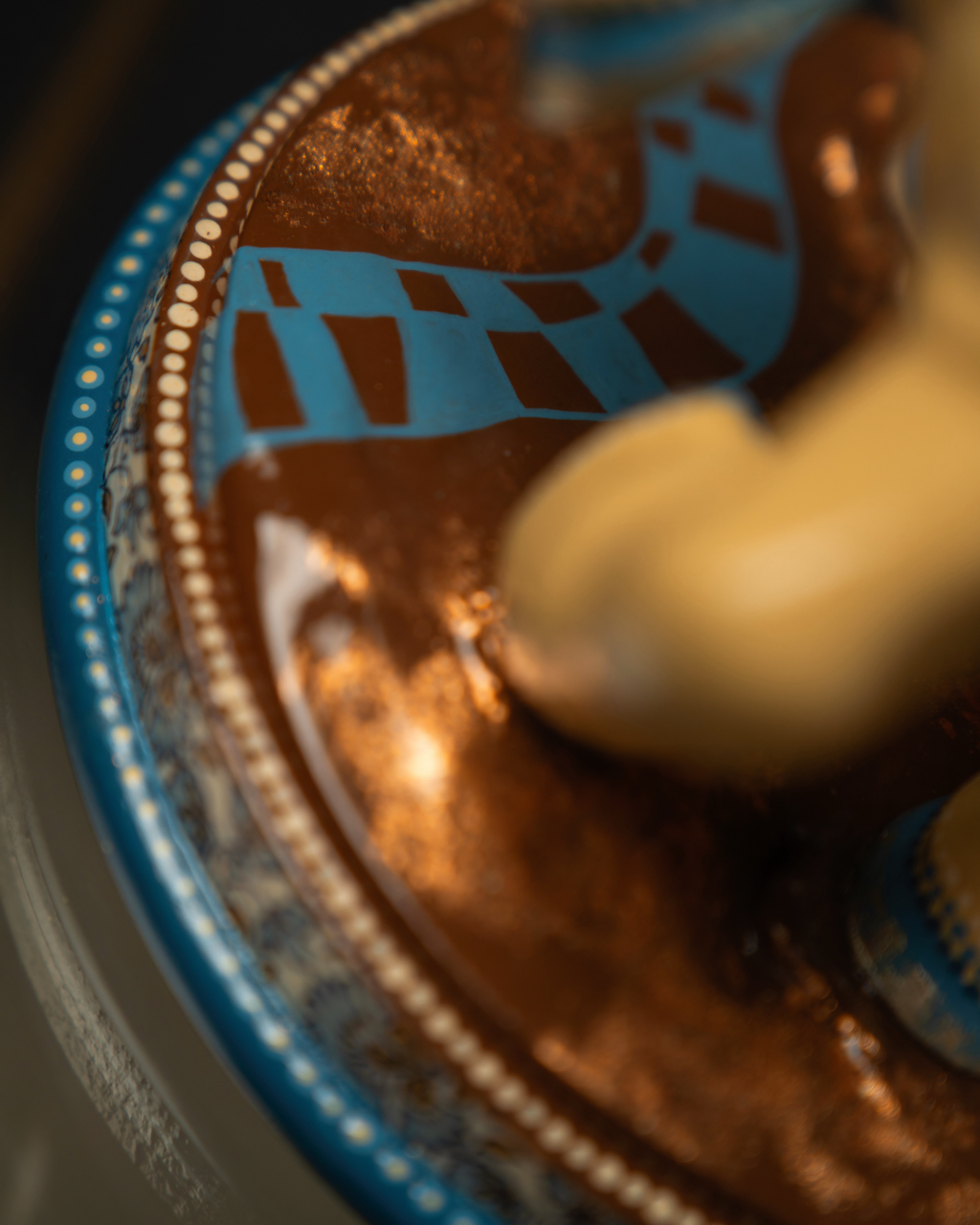 Statoette Sagittarius Blue Masquerade