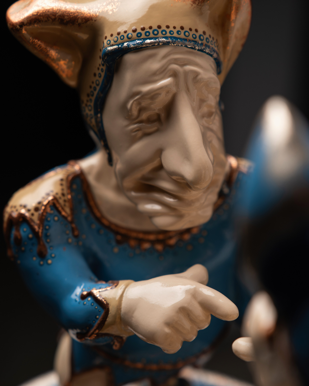 Statuette Gemini – Blue Masquerade