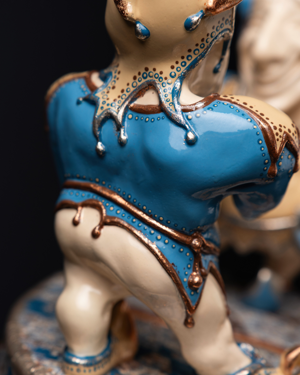 Statuette Gemini – Blue Masquerade
