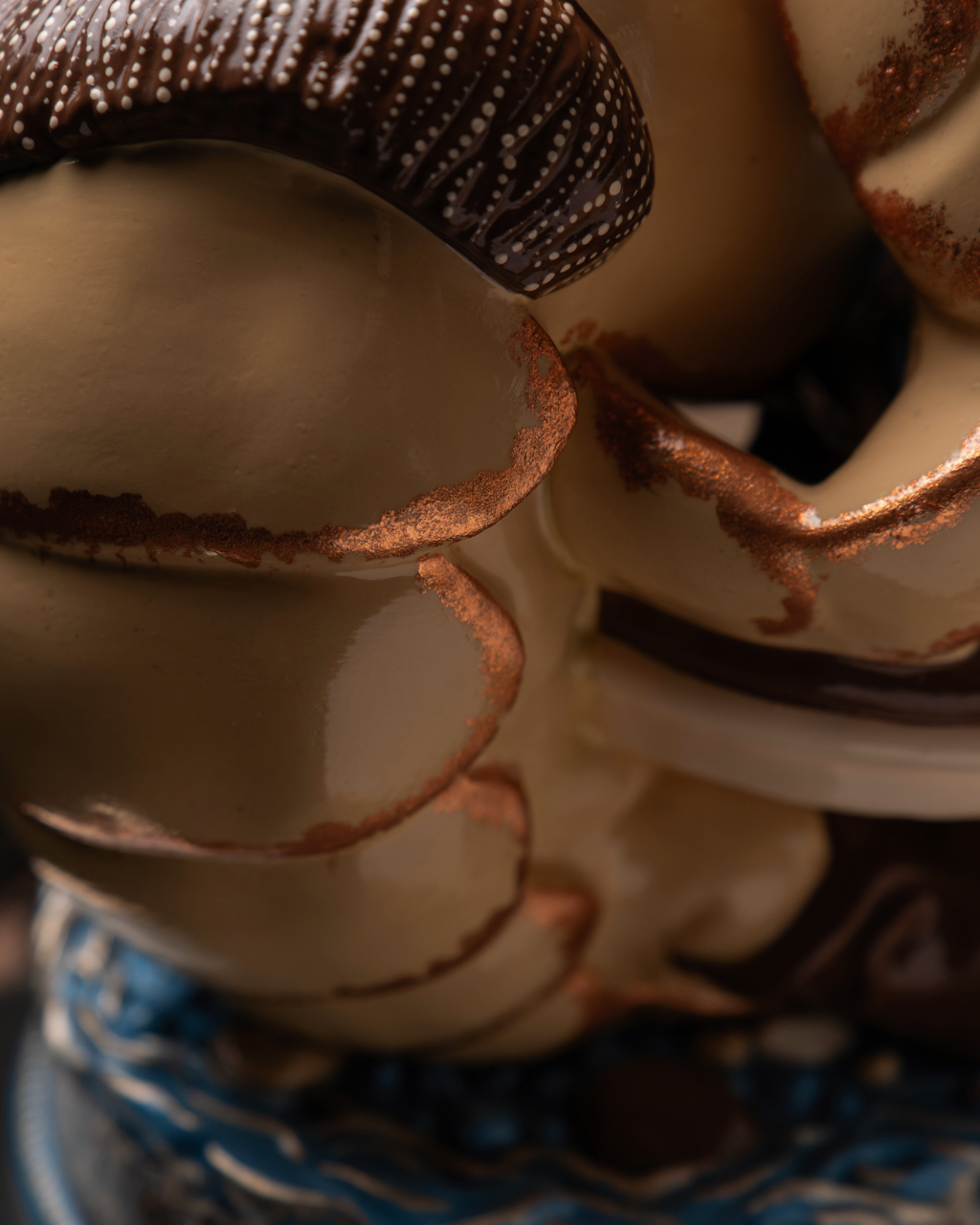 Statuette Cancer – Blue Masquerade