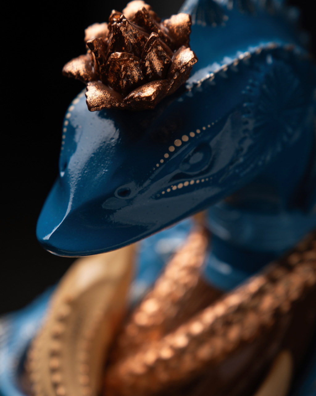 Statuette Pisces – Blue Masquerade