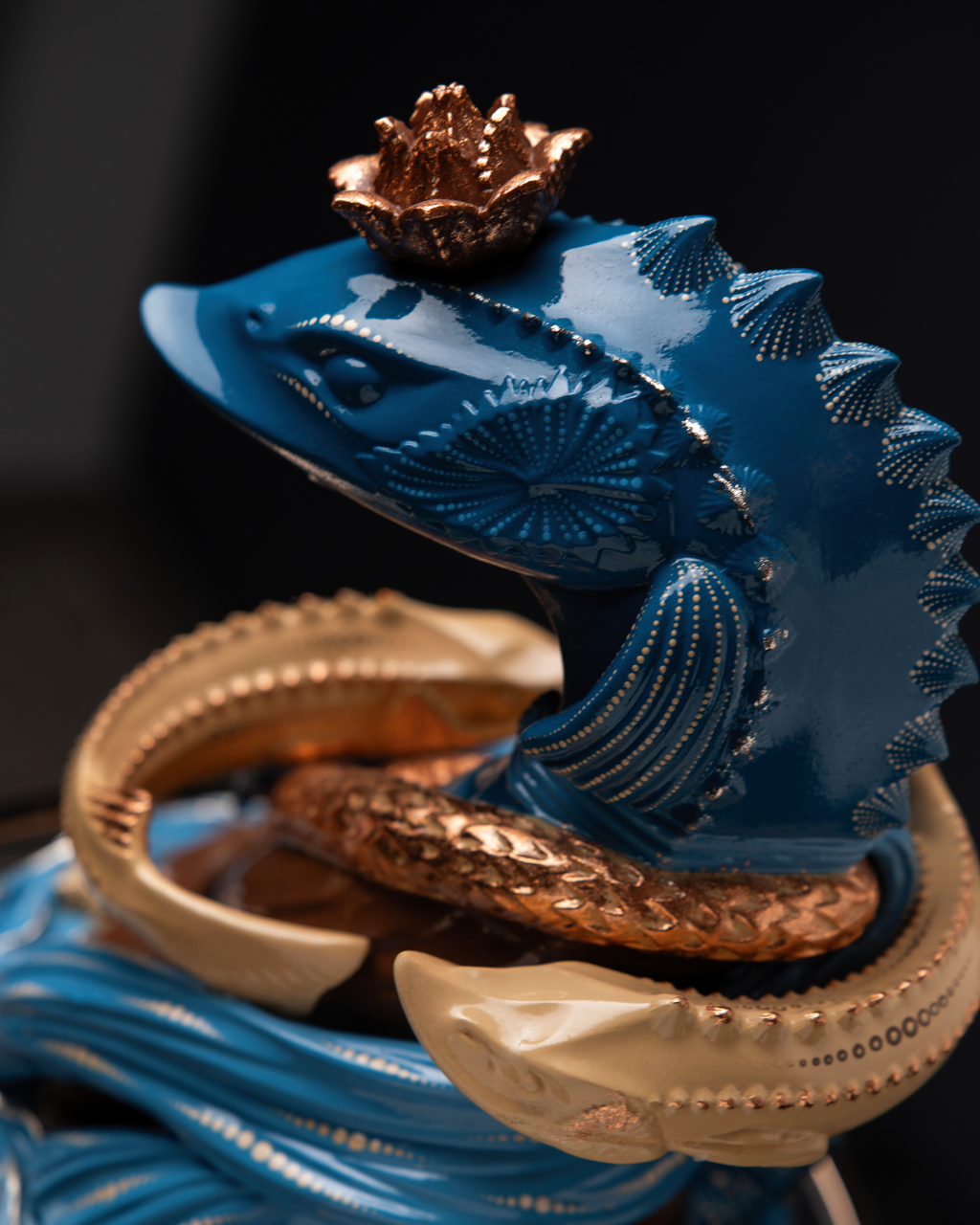 Statuette Pisces – Blue Masquerade