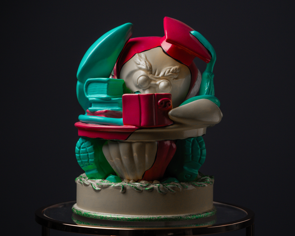 Statuette Cancer – The Fool’s Theatre Zodiac