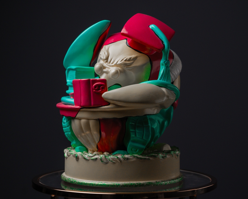 Statuette Cancer – The Fool’s Theatre Zodiac