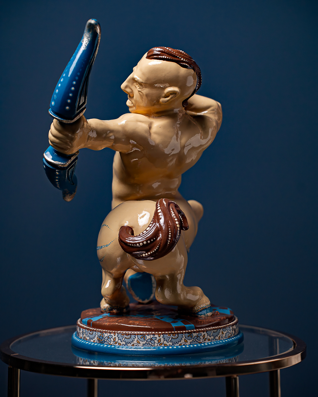 Statoette Sagittarius Blue Masquerade