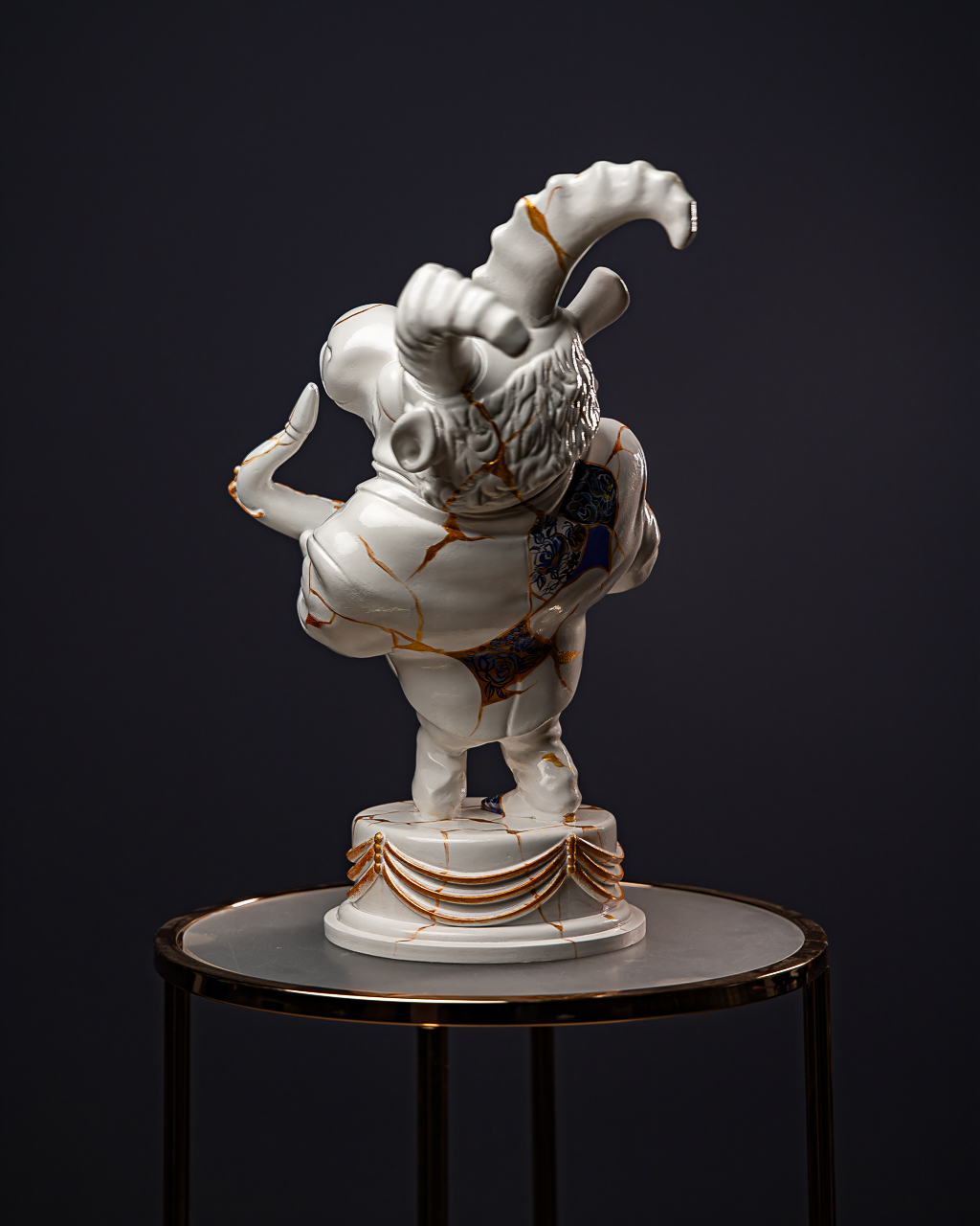 Statuette Capricorn – Zodiac Kintsugi