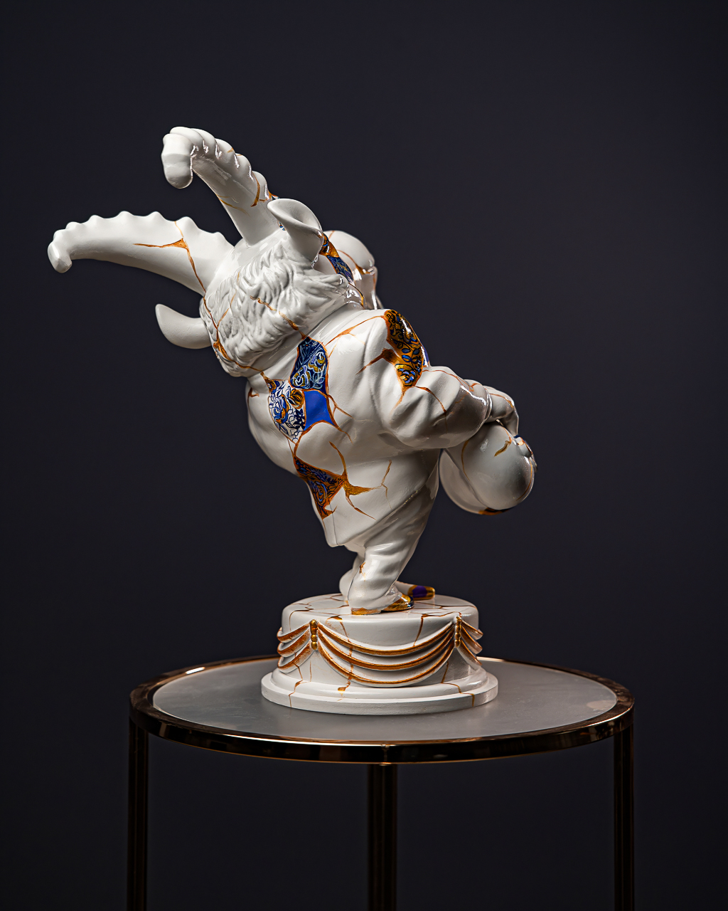 Statuette Capricorn – Zodiac Kintsugi