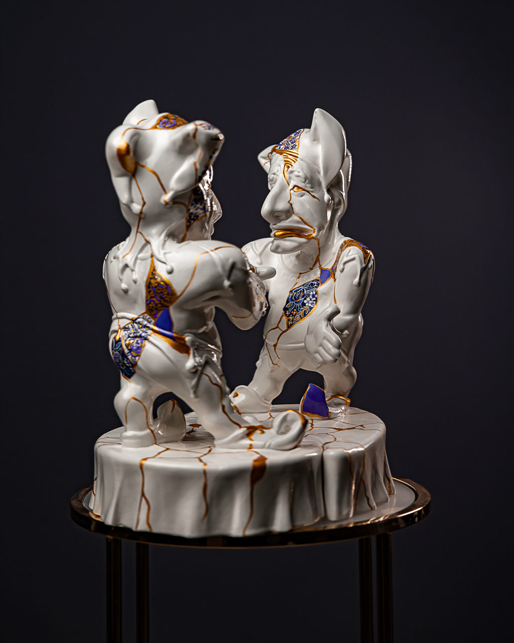 Statuette Gemini – Zodiac Kintsugi