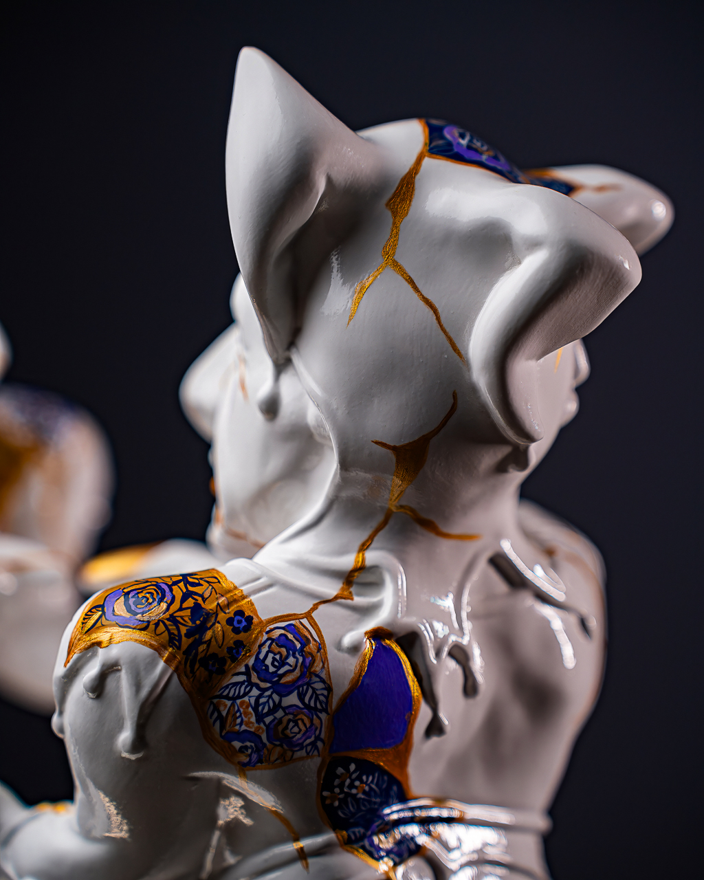 Statuette Gemini – Zodiac Kintsugi