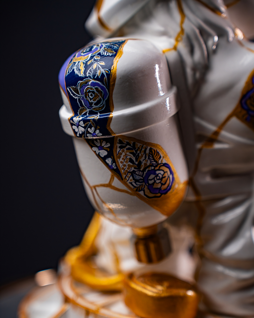 Statuette Aquarius – Zodiac Kintsugi