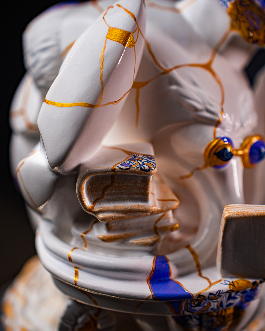 Statuette Cancer – Zodiac Kintsugi